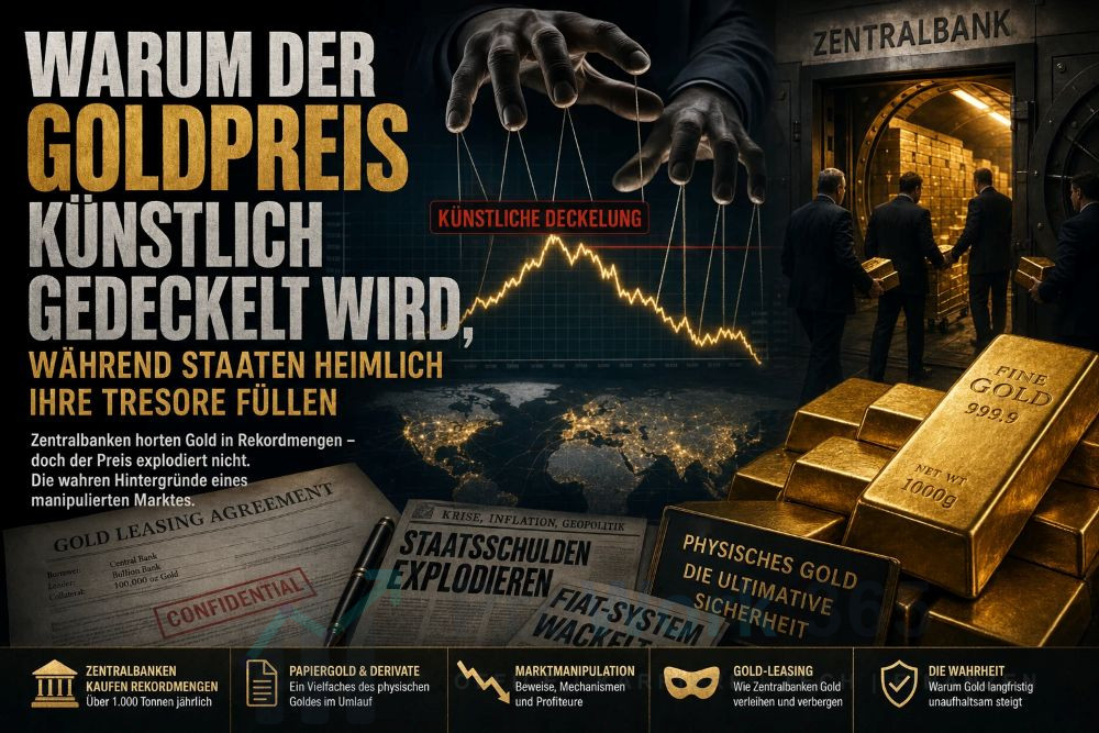 Warum der Goldpreis künstlich gedeckelt wird