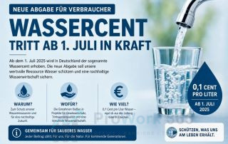 Warum der neue Wassercent die Verbraucher melkt und Großverbraucher schont
