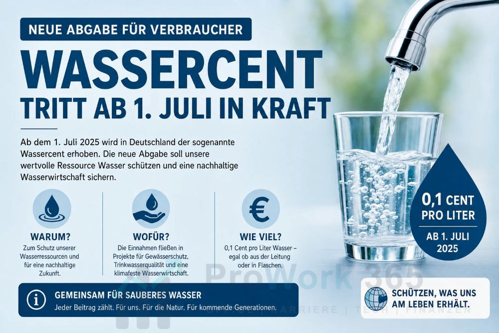 Warum der neue Wassercent die Verbraucher melkt und Großverbraucher schont Warum der neue Wassercent die Verbraucher melkt und Großverbraucher schont