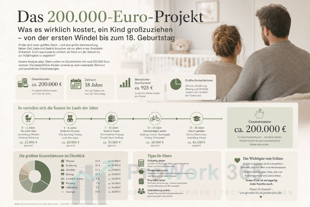 Was ein Kind von der ersten Windel bis zum 18. Geburtstag wirklich kostet Was ein Kind von der ersten Windel bis zum 18. Geburtstag wirklich kostet
