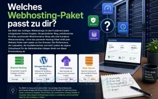 Welches Webhosting-Paket passt zu dir