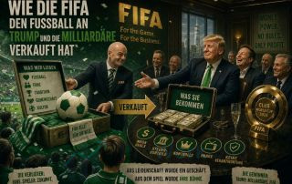 Wie die FIFA den Fußball an Trump und die Milliardäre verkauft hat