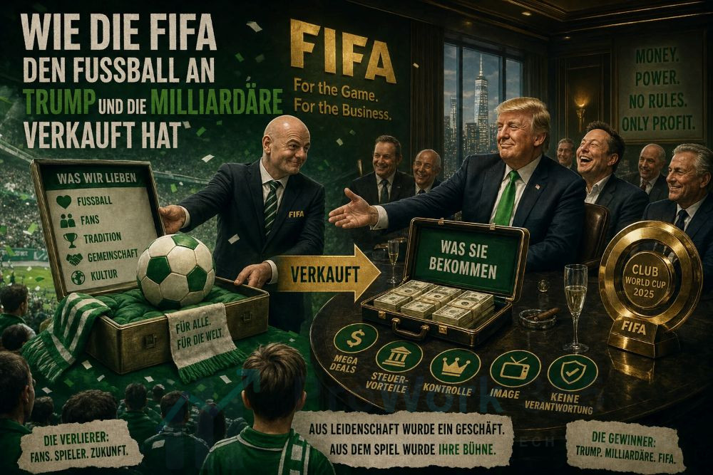 Wie die FIFA den Fußball an Trump und die Milliardäre verkauft hat Wie die FIFA den Fußball an Trump und die Milliardäre verkauft hat