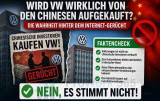 Wird VW wirklich von den Chinesen aufgekauft Die Wahrheit hinter dem Internet-Gerücht