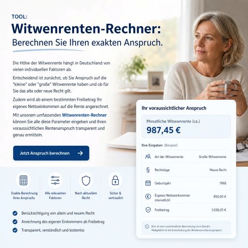 Witwenrente-Rechner