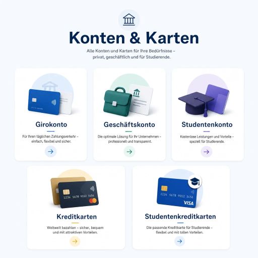 Konten und Karten